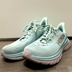 HOKA size 8.5 light blue/lavender